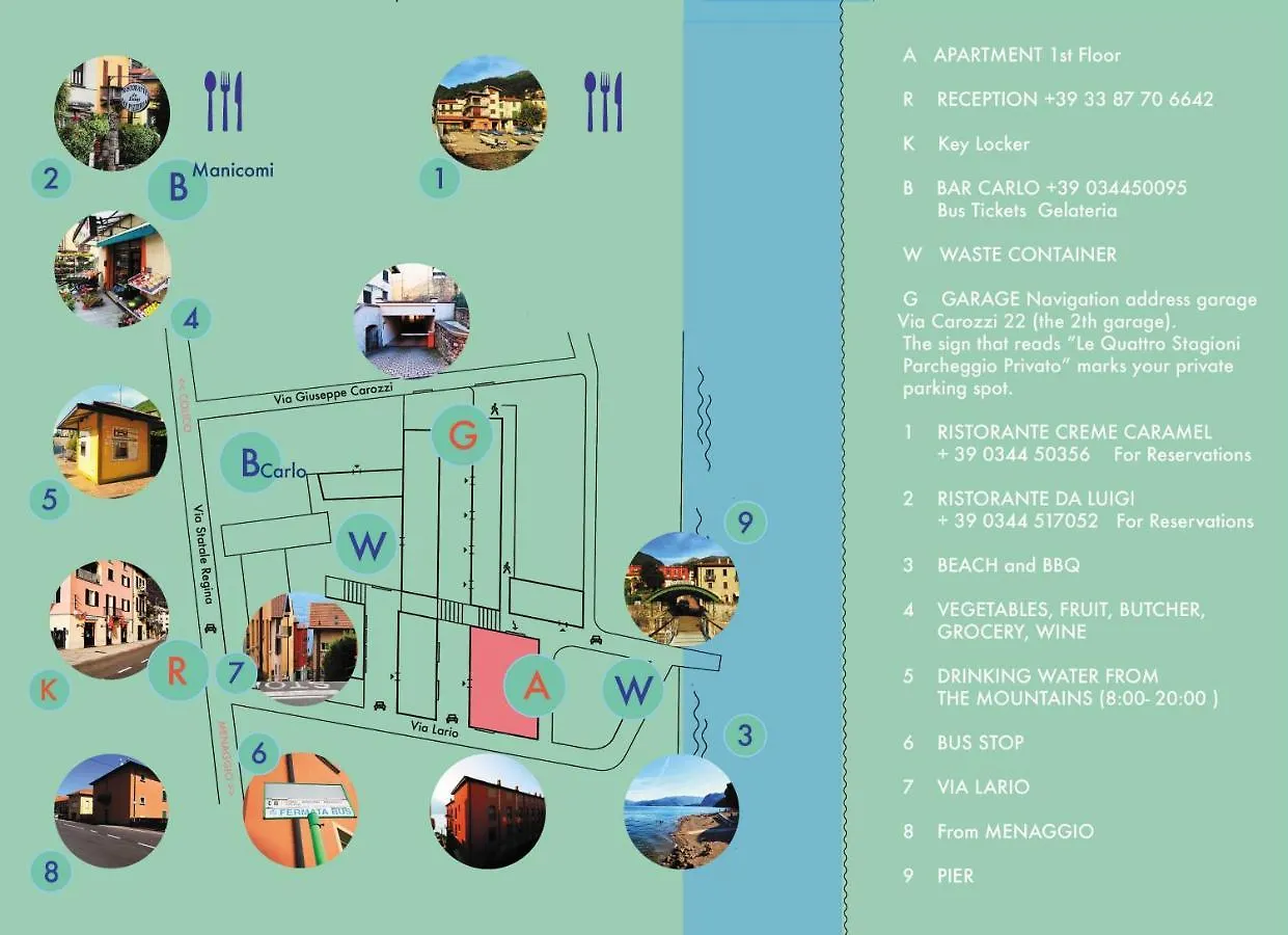 Apartment Ferienwohnung Le Quattro Stagioni Acquaseria Italien